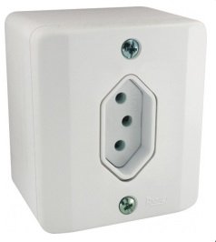 TOMADA UNIVERSAL 10A  BRANCA  S/X  RADIAL   1902113