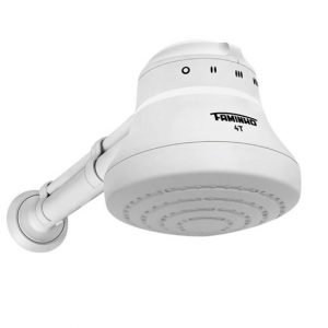 DUCHA FAMINHO 4T BRANCA 6800W - 220V  C/ CANO 30 CM   FAME