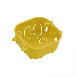 CAIXA DRYWALL 4 X 4 AMARELA MONDIALE