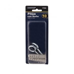 PITAO C/ BUCHA 06 C/ 6 BRASFORT B.7703