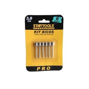 KIT BICO PARA BOMBA DE INFLAR BOLAS C/ 6 PECAS ARTTOOLS S