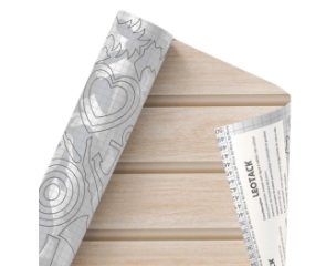 PAPEL  ADESIVO 0,45X10MT  RIPA MADEIRA FREIXO LEOELEO 79233