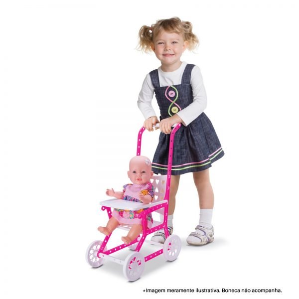 CARRINHO DE BONECA DESMONTADO CARDOSO TOYS