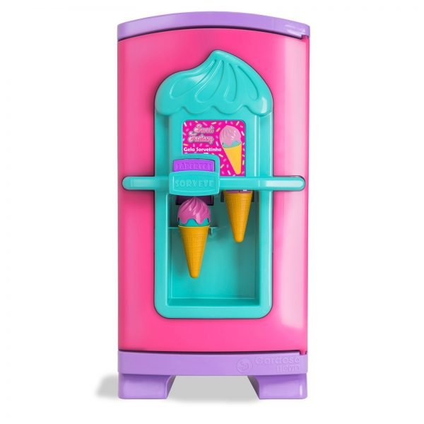 GELADEIRA GELA SORVETINHO SWEET FANTASY CARDOSO TOYS