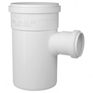 TEE REDUCAO ESGOTO 100 X 75MM  FORTLEV