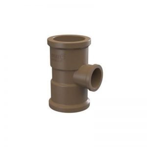 TEE REDUCAO SOLDAVEL 40 X 25MM  FORTLEV FL64021