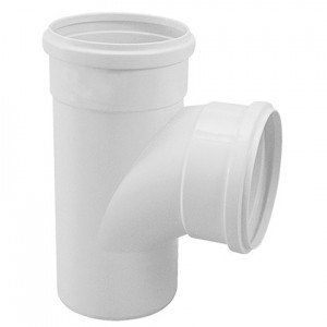 TEE ESGOTO 75 MM   FORTLEV F250751