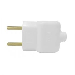 PINO MACHO PRENSA CABO  2P  BRANCO  ILUMI  I.14240