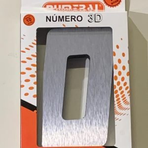 NUMERO RESIDENCIAL QUAD 3D ACO ESCOV 0 AKROSUL NUM2061