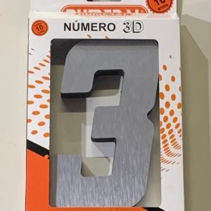 NUMERO RESIDENCIAL QUAD 3D ACO ESCOV 3 AKROSUL NUM2064