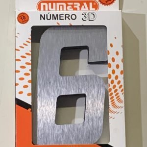 NUMERO RESIDENCIAL QUAD 3D ACO ESCOV 6 AKROSUL NUM2067