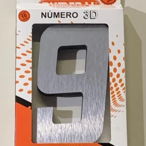 NUMERO RESIDENCIAL QUAD 3D ACO ESCOV 9 AKROSUL NUM2070