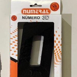 NUMERO RESIDENCIAL QUAD 3D PRETO 0 AKROSUL NUM2081