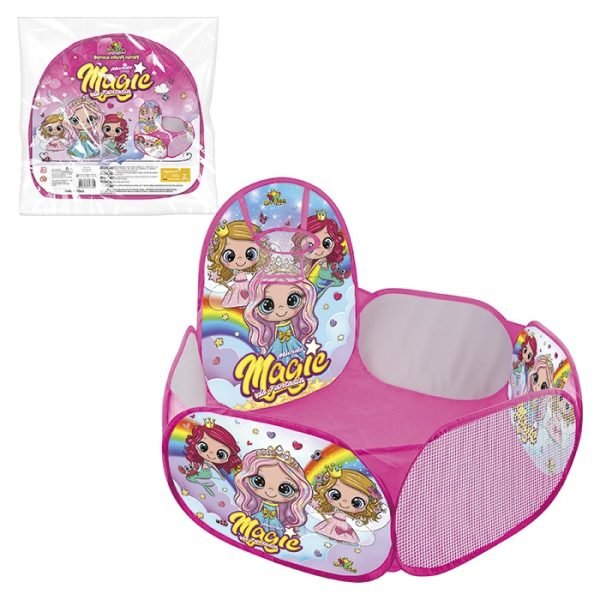 PISCINA COM CESTA MAGIA RETRATIL 90CM ZEIN Z326302