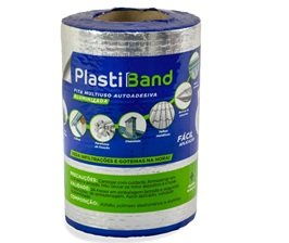 FITA ASFALT. ALUMINIZADA RL 0.20 X 10 MT D PLASTIC