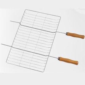 GRELHA BANDEJAO INVERTIDA CROMADO REF 1-208 MADEFER INOX
