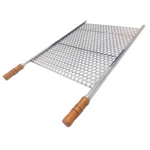 GRELHA MOEDA 40 X 50 ZINCADA REF 1-115 MADEFER INOX