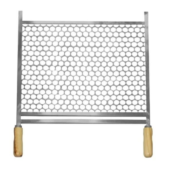GRELHA MOEDA 50 X 40 ZINCADA REF 1-111 MADEFER INOX