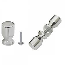 PUXADOR DUPLO DE BOX 5/8 ZAMAC CROMADO AKROSUL