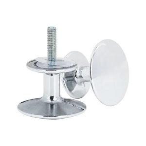 PUXADOR ZAMAC BOX5000 MAX DUPLO C/HASTE M4 CROMADO AKROSUL