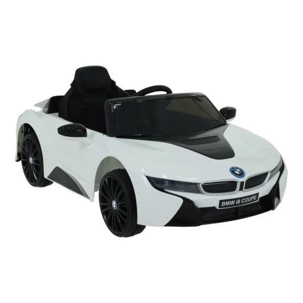 CARRO ELETR ESPORTE BMW I8 BRANCO 12V (BRINQ)BEL FIX 927901