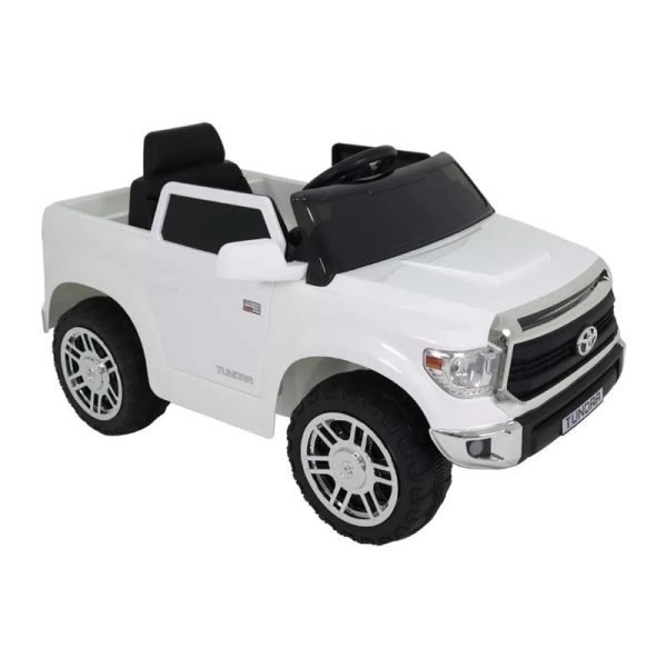 CARRO ELETR TOYOTA TUNDRA BRANCO 12V (BRINQ)BEL FIX 929301