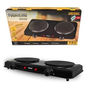 FOGAREIRO ELETRIC 2000W 220V 2 BOCA CHAPA 50/60HZ ARTTOOLS S
