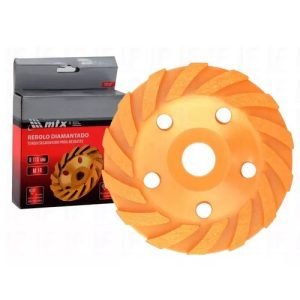 REBOLO DIAMANTADO SEGMENTADO DUAS LINHAS D115XM14 MTX ##