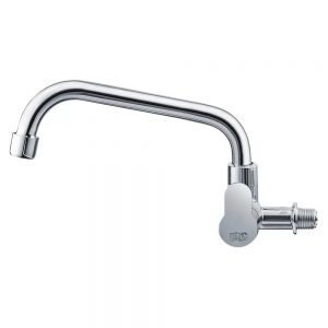 TORNEIRA PAREDE BICA HORIZONTAL  TIVOLI  CROMADA  HERC