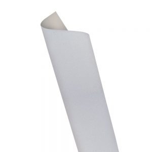 PLACA EVA C/ BRILHO BRANCO 40 X 48 CM C/5 FOLHAS LEONORA