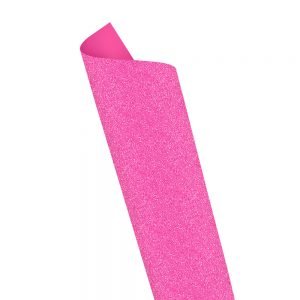 PLACA EVA C/ BRILHO ROSA CLARO 40 X 48 CM C/5 FOLHAS LEONORA