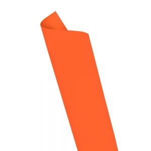 PLACA EVA COLOR LARANJA 40 X 48 CM C/10 FOLHAS LEONORA