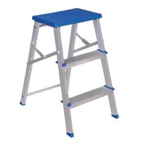 ESCADA TIPO BANQUETA ALUMINIO MOR