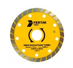 DISCO DIAMNTADO TURBO  F.20 X 110 MM ARTTO/ FERTAK 2802