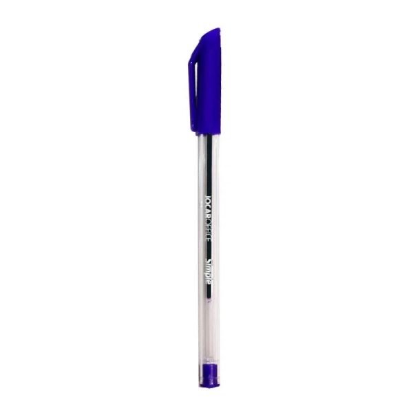 CANETA ESF SIMPLE MEDIA AZUL JOCAR LEOELEO 97688
