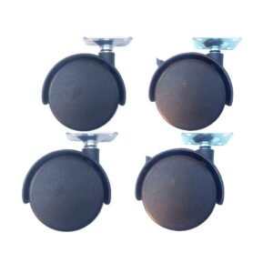 RODIZIO GIRATORIO PRETO 1,5 KIT 4PCS ARTTOOLS S AR0489