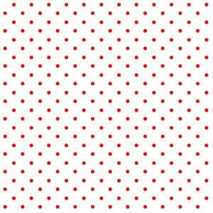 TNT ESTAMPADO POA BOLINHA VERMELHA 1,4 M X 25 M DEXA