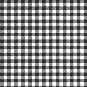 TNT ESTAMPADO XADREZ PRETO 1,4 M X 25 M DEXA