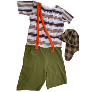 FANTASIA CHAVES + CHAPEU TAMANHO G MERAKI