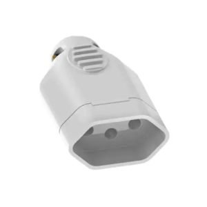 PINO FEMEA BIPOLAR  2P+ T   BRANCO  (10A)   ILUMI  I.1433