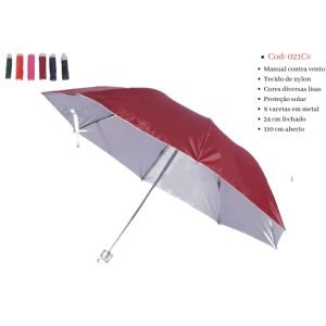 SOMBRINHA COLORIDA HASTE METAL CABO PLAST TUKIN TK021CV