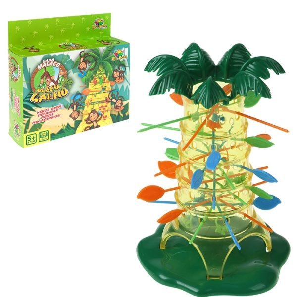 JOGO PULA MACACOS 15 CM ZEIN Z328771