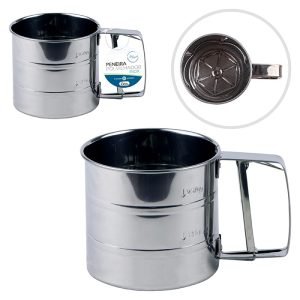 POLVILHADOR/PENEIRA INOX 15,5 CM ZEIN Z304324