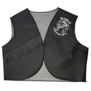 FANTASIA COLETE COUNTRY INFANTIL PRETO TAM M UNIVERSO