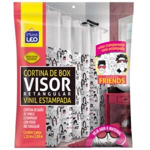 CORTINA BOX VINIL VISOR RET FRIENDS PLAST LEO  PL623-I