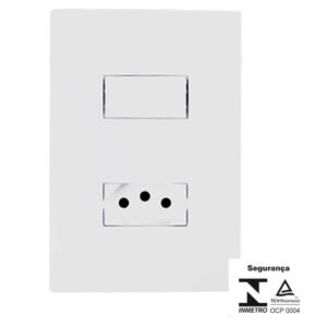 CJ INTERRUP PARAL + TOMADA 10A I9 ILUMI I.94280