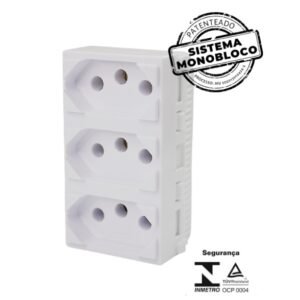 MODULO 3 TOMADAS 10A I9 ILUMI I.95123