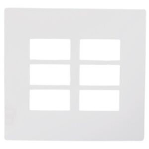 PLACA 4 X 4 3+3 MODULOS C/ SUPORTE I9 ILUMI I.97090