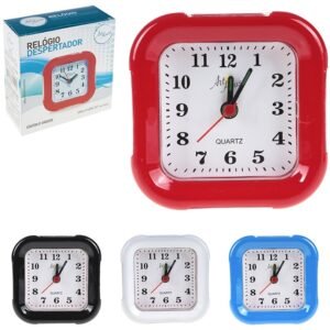 RELOGIO DESPERTADOR QUADRADO ZEIN Z322090