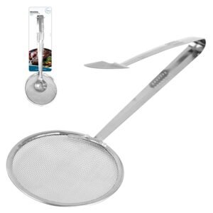 PENEIRA COM PINCA P/ FRITURA INOX 28 CM ZEIN Z416270